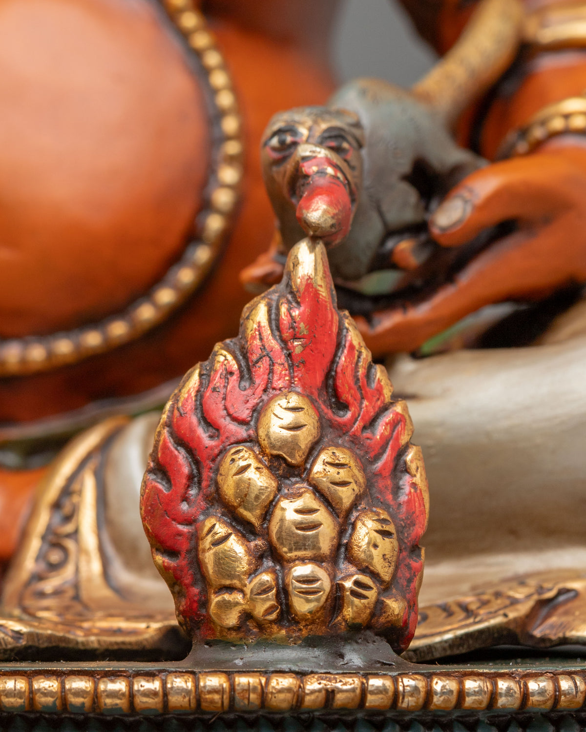 Dzambhala Himalayan Sculpture | Buddhist Deity of Wealth and Generosity