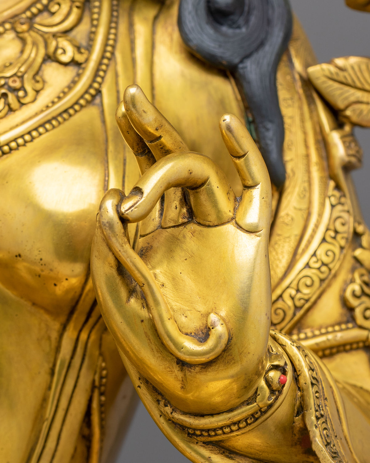 Mother of Liberation Green Tara Artwork:  Buddhist Sacred Decor