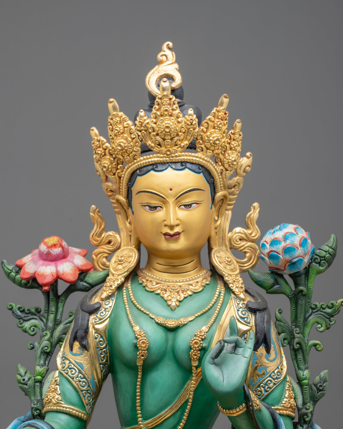 Green Tara Statue | Handcrafted in Nepal
