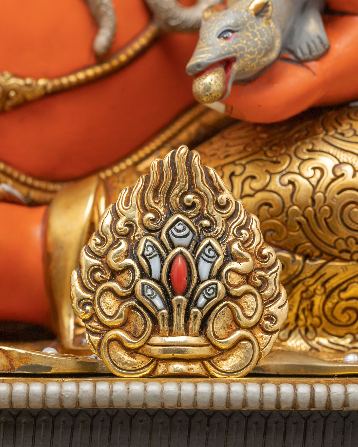 Dzambhala Statue | Handmade Guardian of Wealth