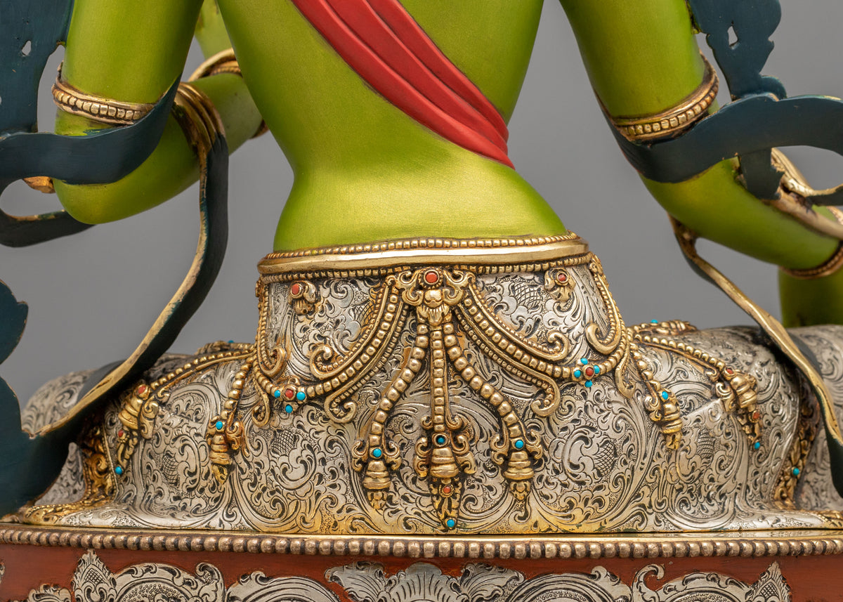 Green Tara Statue | The Noble Mother of Swift Liberation