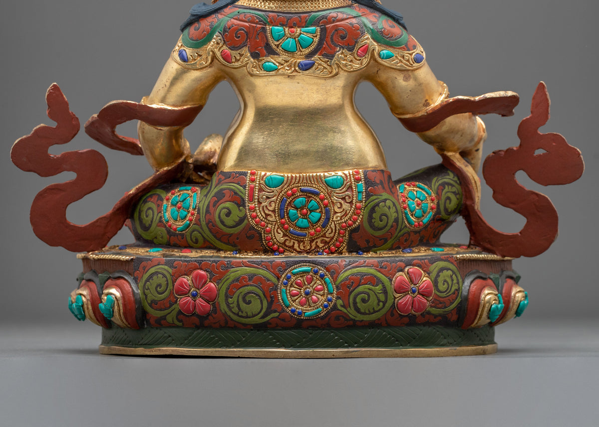 Handmade Dzambhala Sculpture | Deity of Wealth