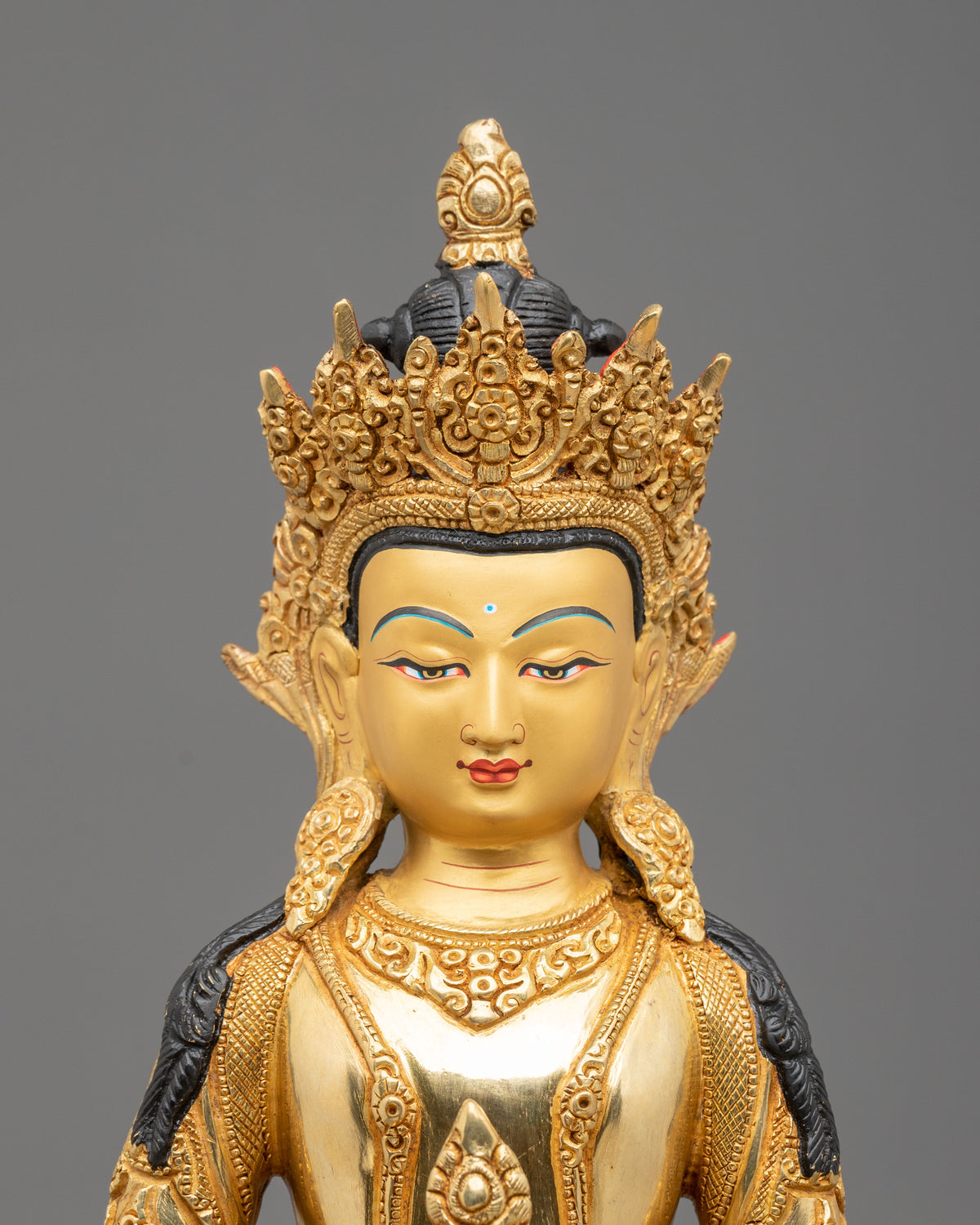 Long Life Deity: Amitayus Statue | Home Decor