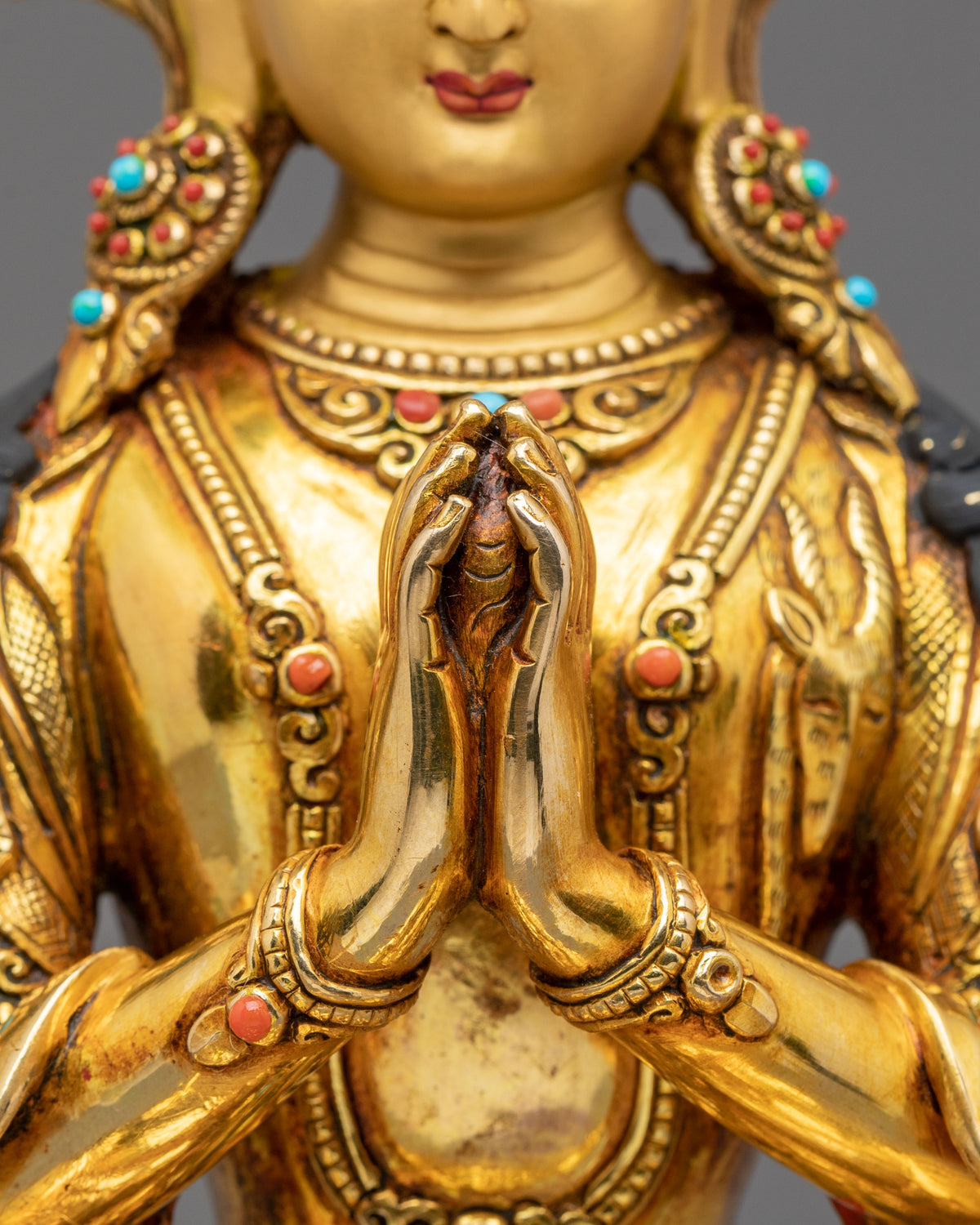 Chenrezig Vajrayana Compassion Statue for Meditation and Sacred Altars