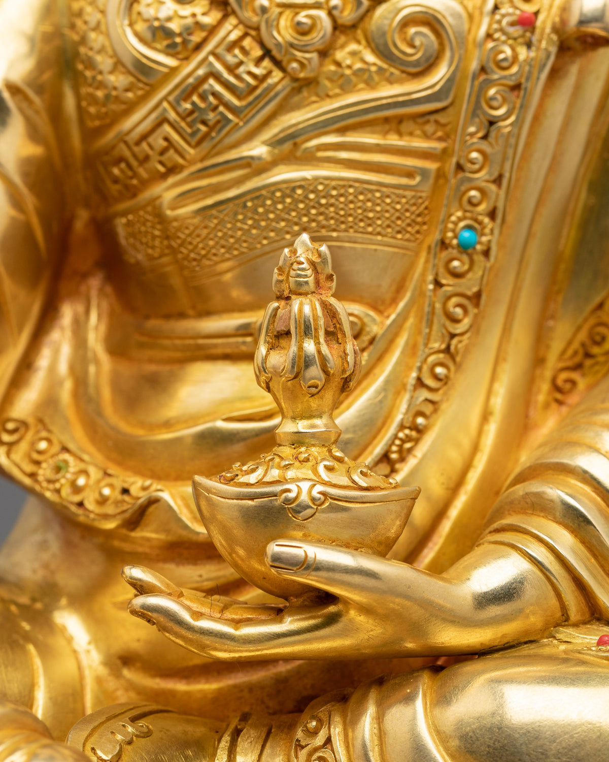 Guru Rinpoche Statue | Lotus-Born Dharma Master of Tibet