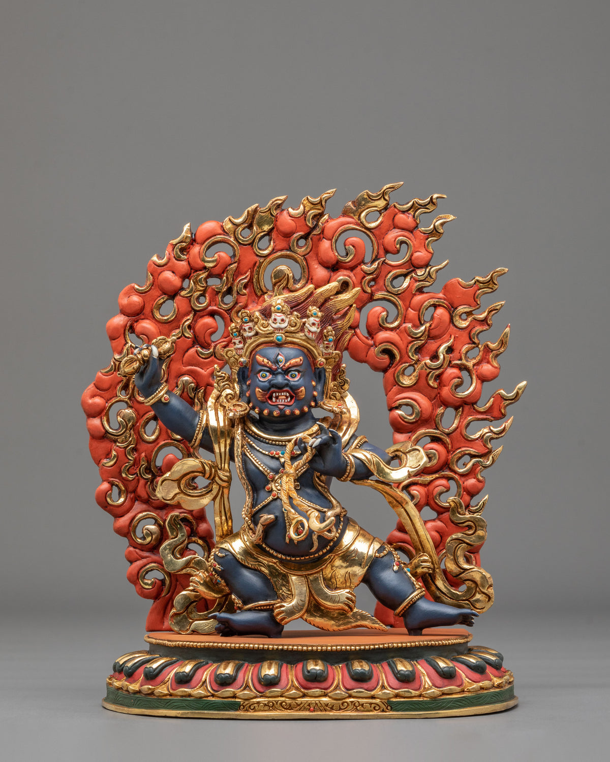 Vajrapani Vajrayana Guardian Statue | Buddhist Protector of Enlightened Power