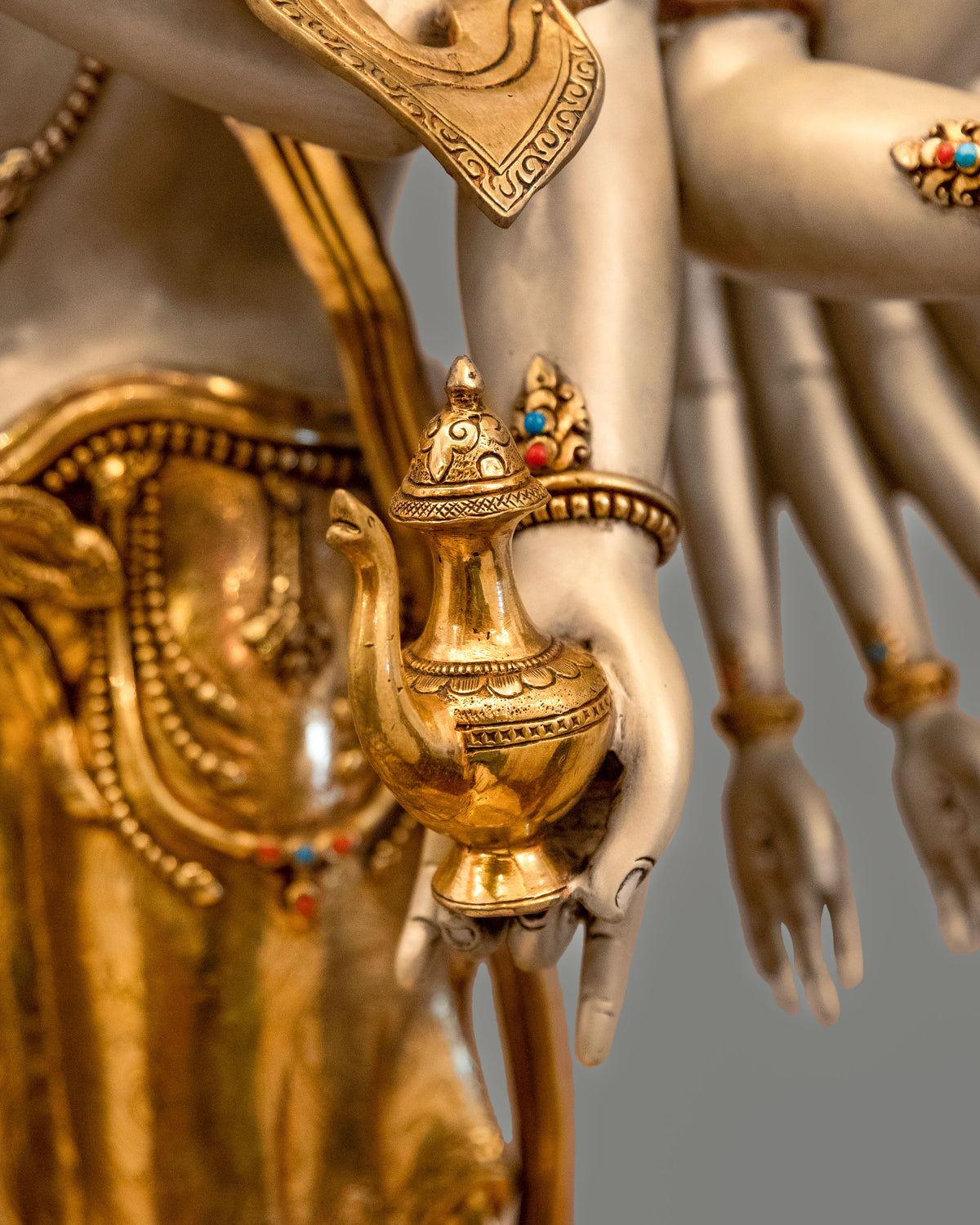 1000 Armed Chenrezig Bodhisattva Statue |  Himalayan Buddhist Altar Art