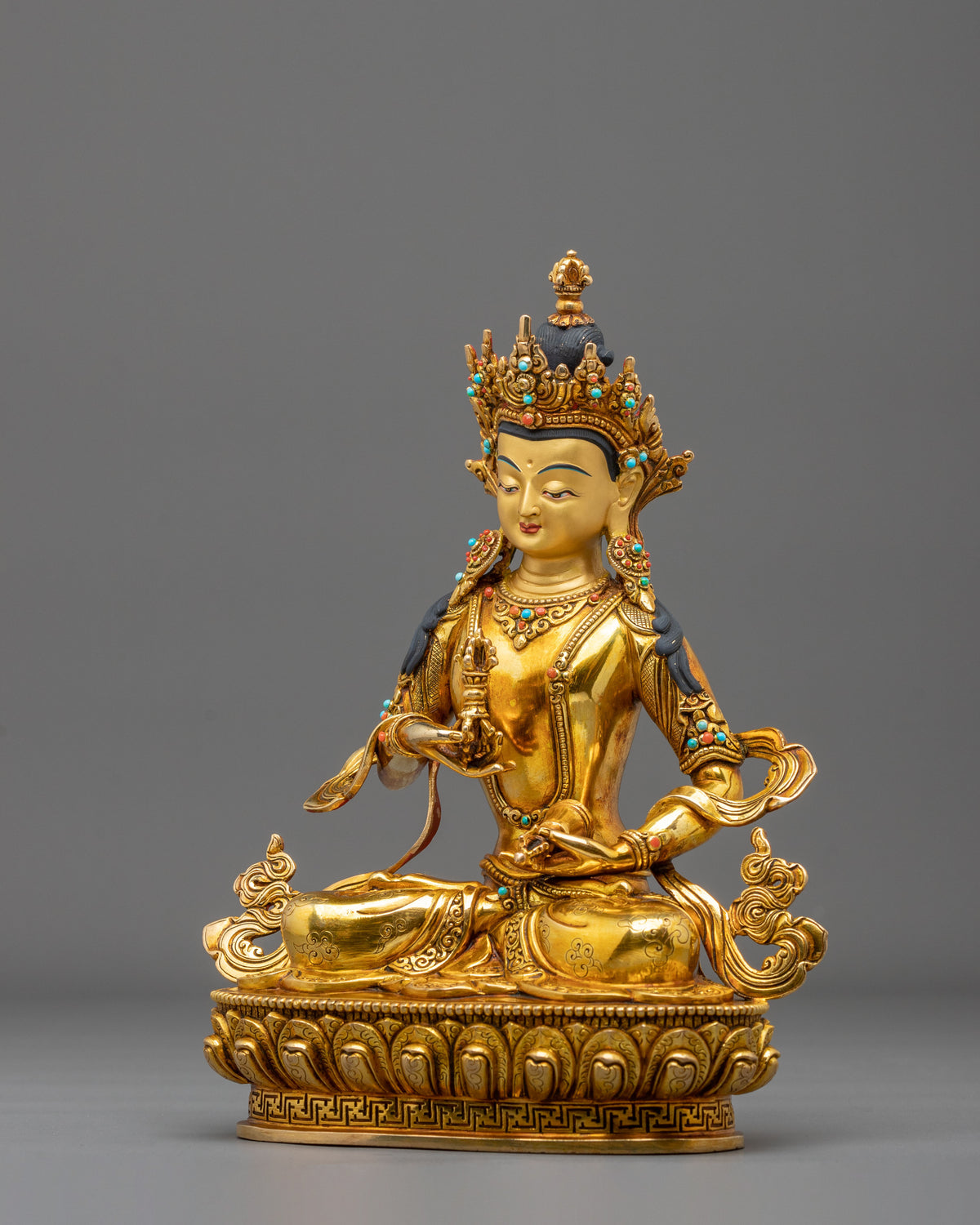 Vajrasattva Purification Buddhist Statue | Himalayan Buddhist Shrine Art