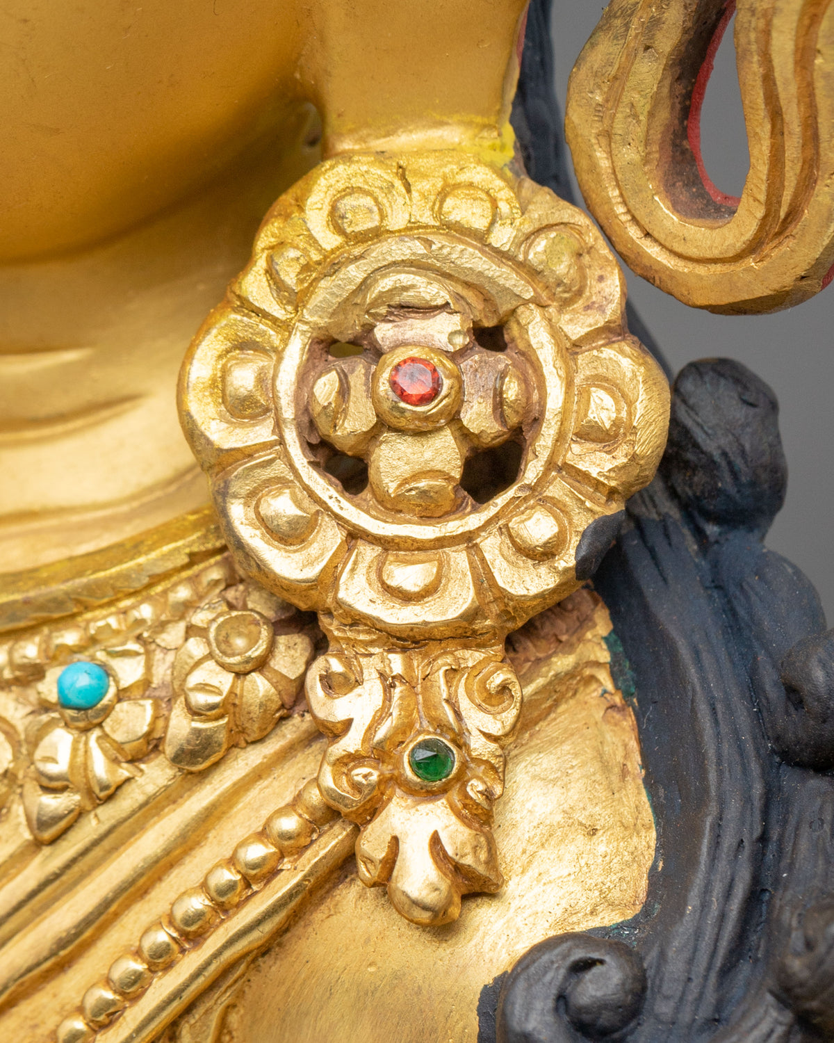 Manjushri Copper Figurine | Tibetan Wisdom Bodhisattva