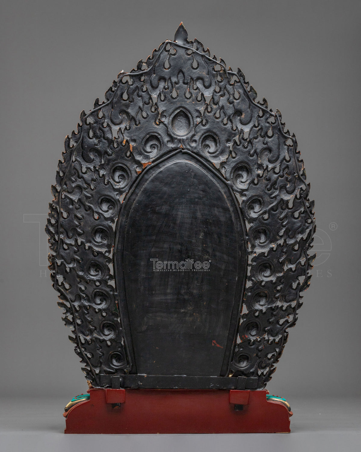 Black Dzambhala Statue | Fierce Form of Wealth and Protection