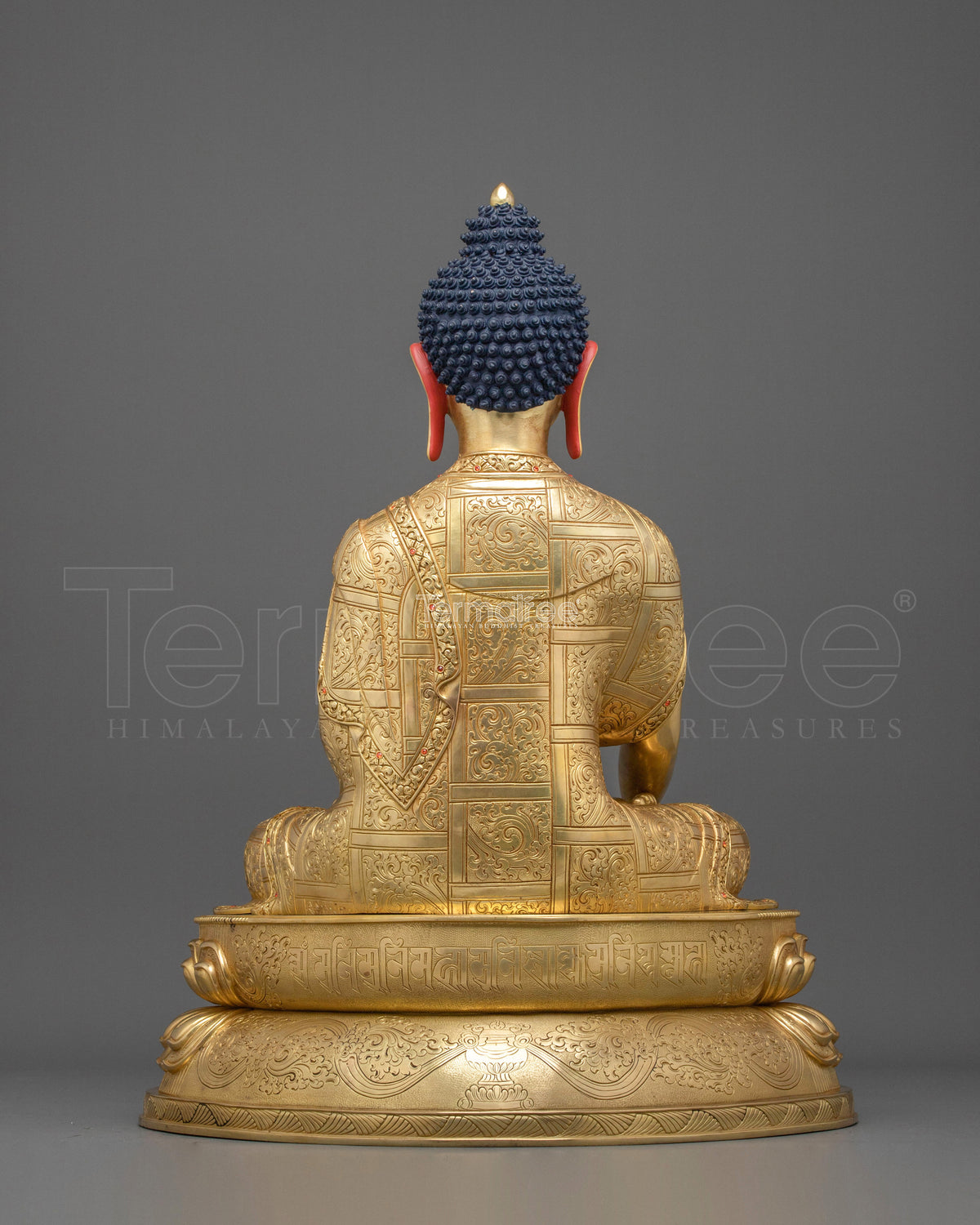 Three Buddha Deity Statue Collection | 24K Gold Gilded Buddhist Statue Set