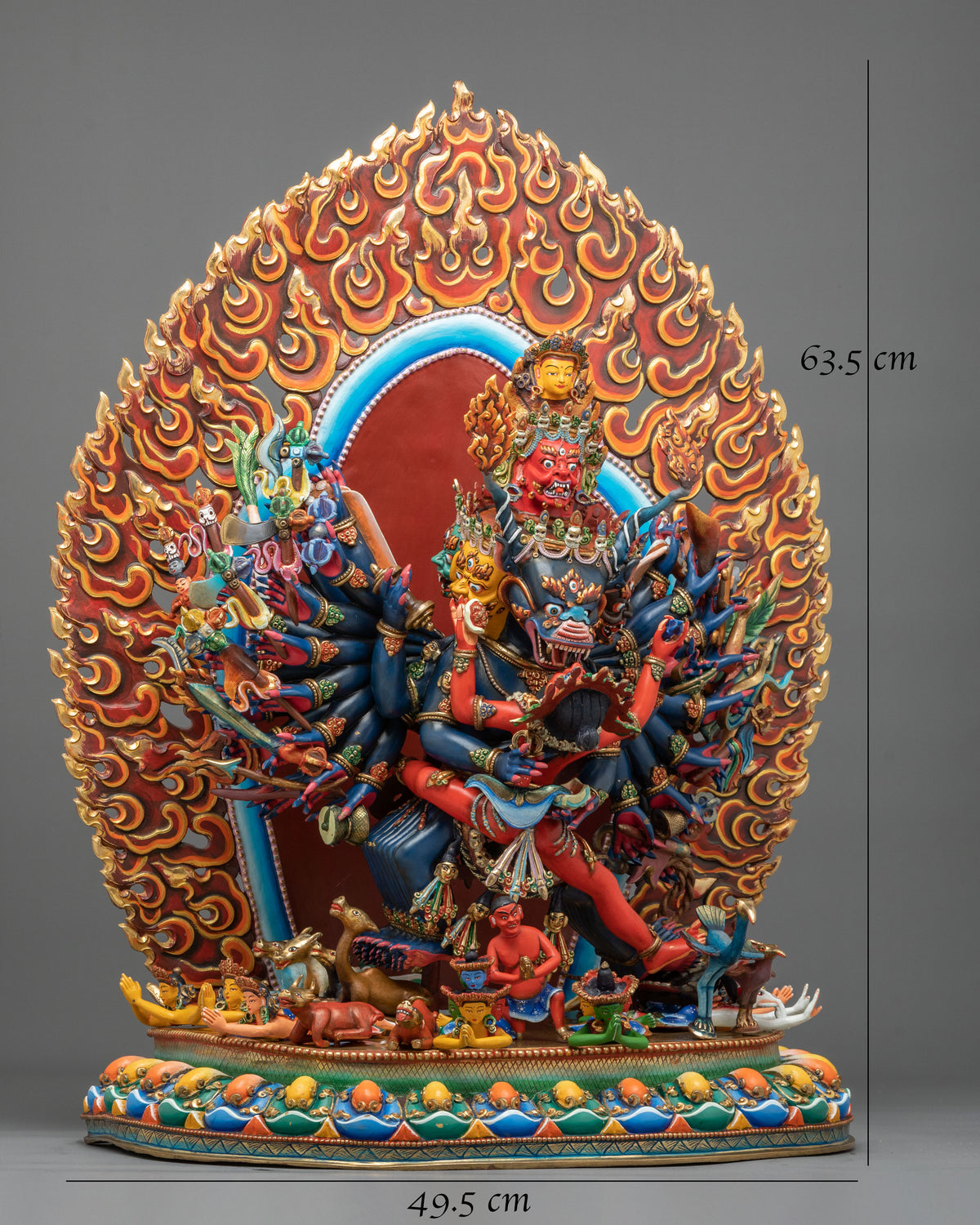 Protector Yamantaka Statue | Handcrafted in Nepal