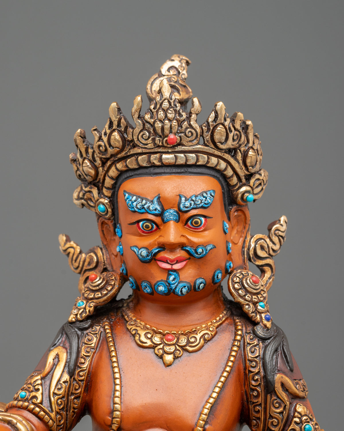 Dzambhala Himalayan Sculpture | Buddhist Deity of Wealth and Generosity