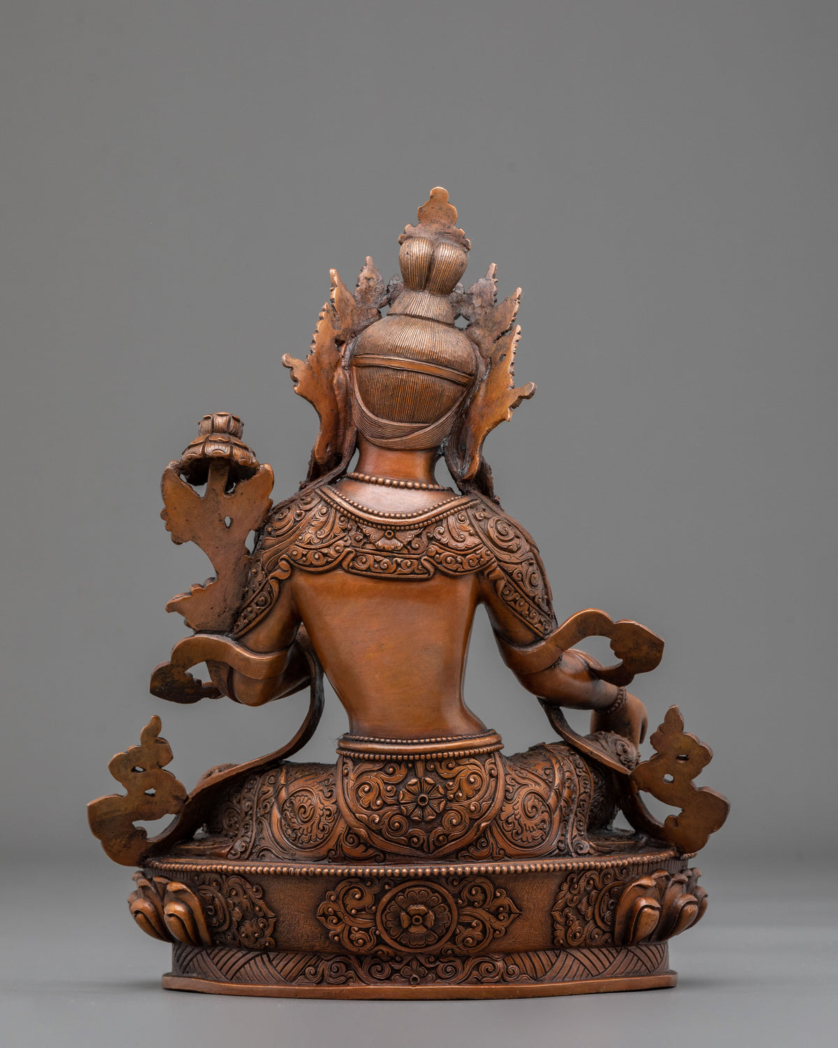 Green Tara Traditional Sculpture | Himalayan Sacred Artwork