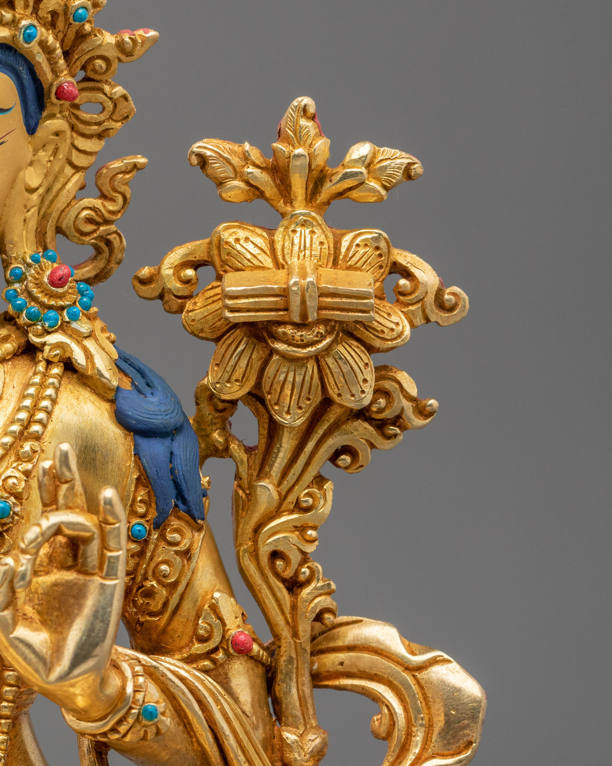 Manjushri Statue | Wisdom Sword of Truth and Enlightenment