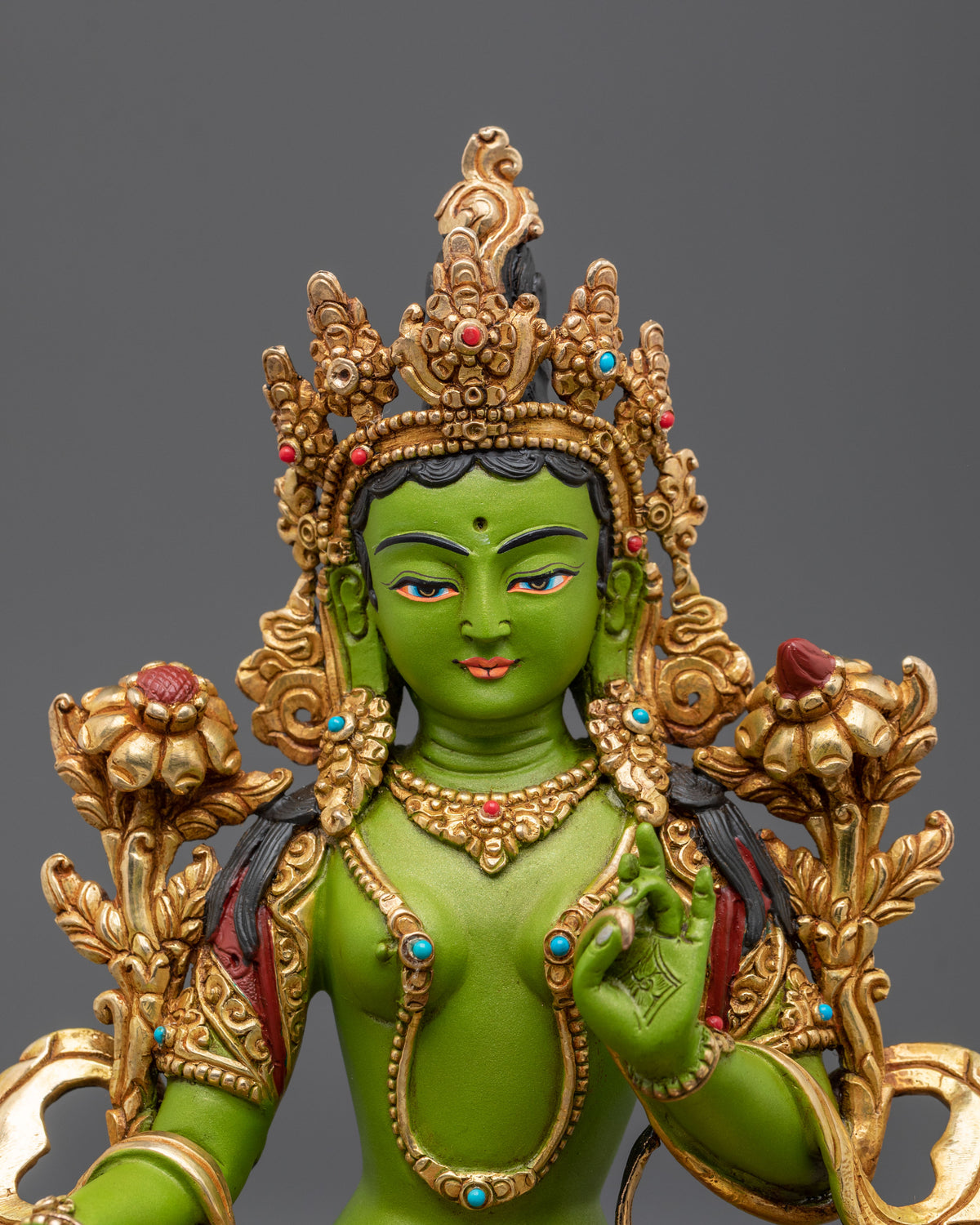 Sacred Green Tara Statue | A Symbol of Compassionate Action