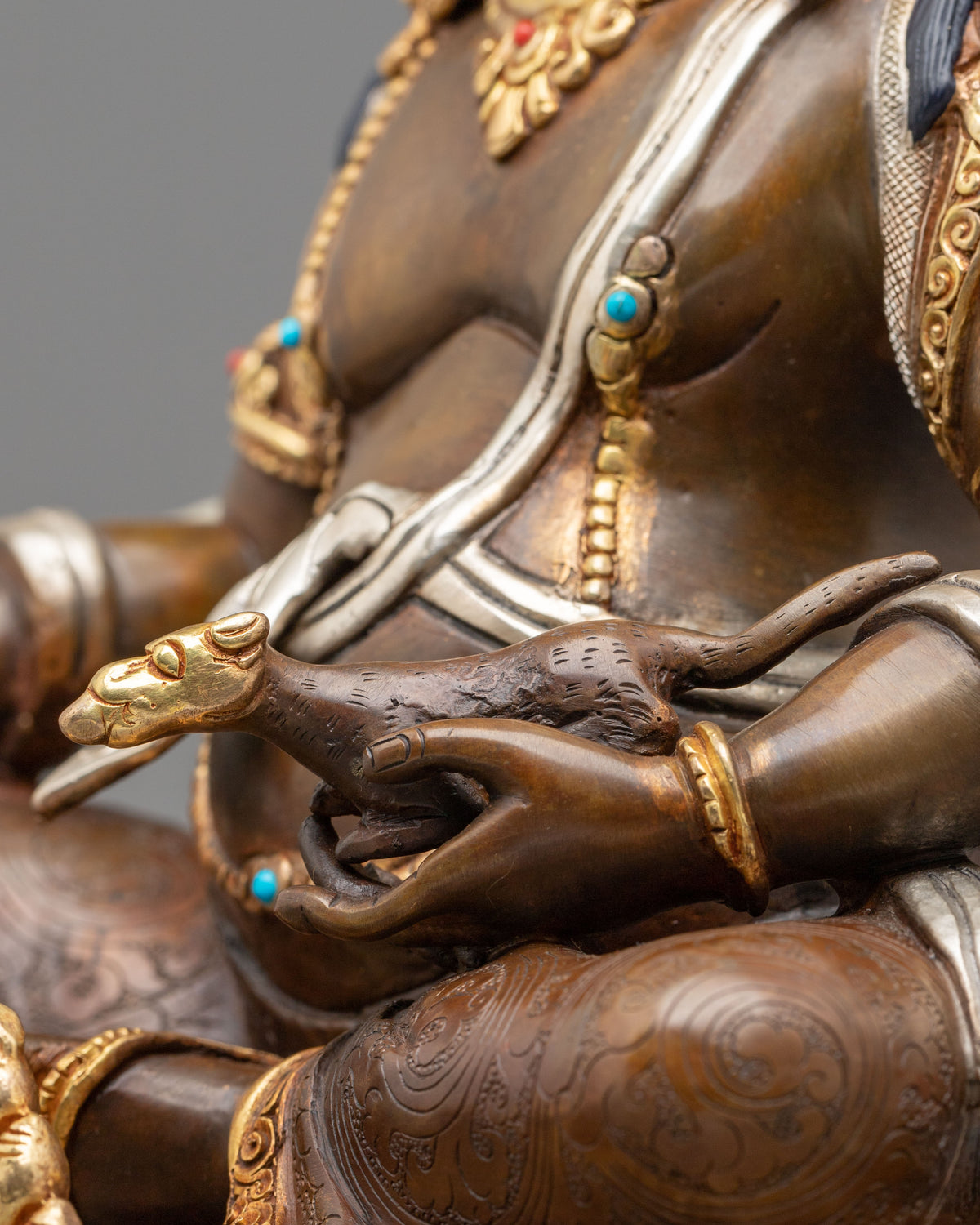 Dzambhala Statue | Sacred Guardian of Abundance