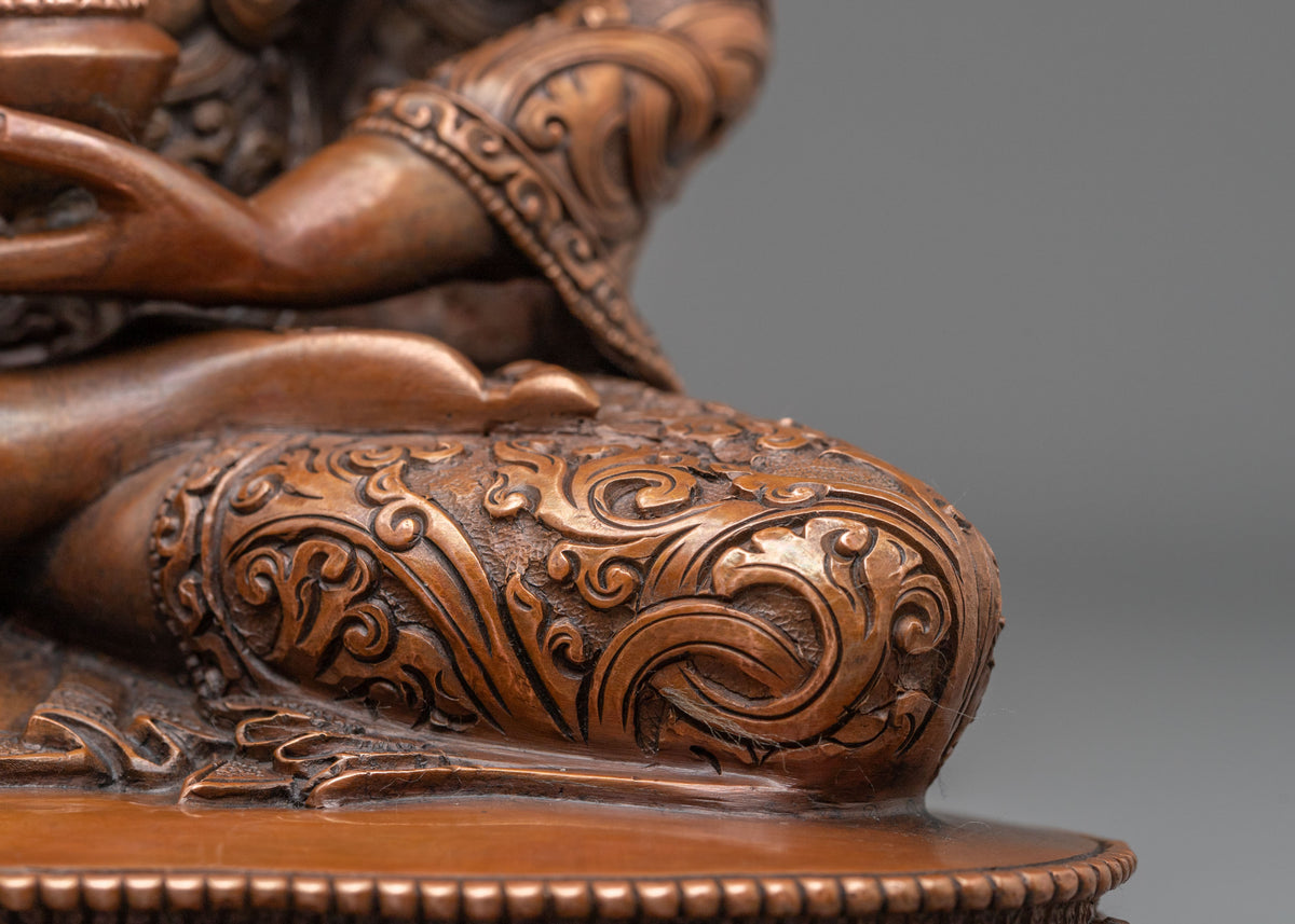 Shakyamuni Buddha Statue | Traditional Nepalese Artwork