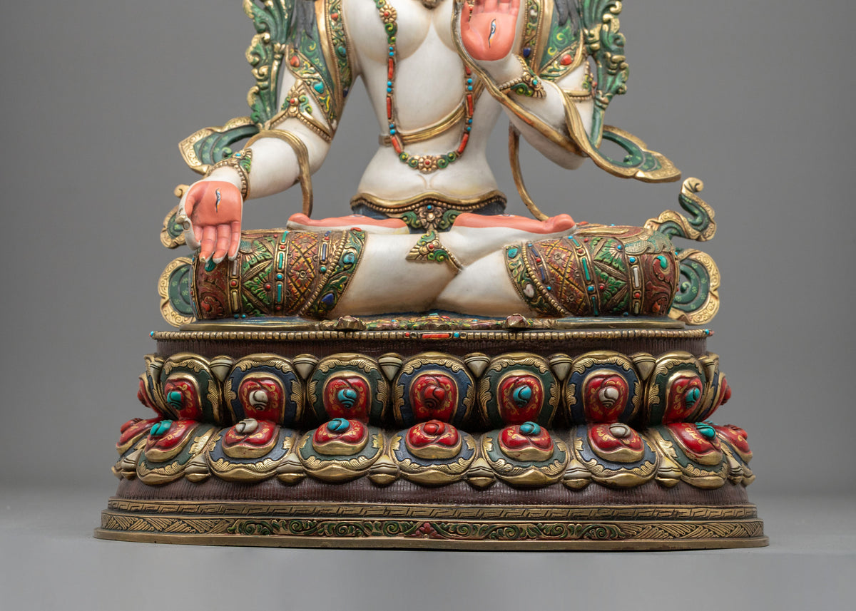 White Tara Statue | Essence of Compassion and Long Life
