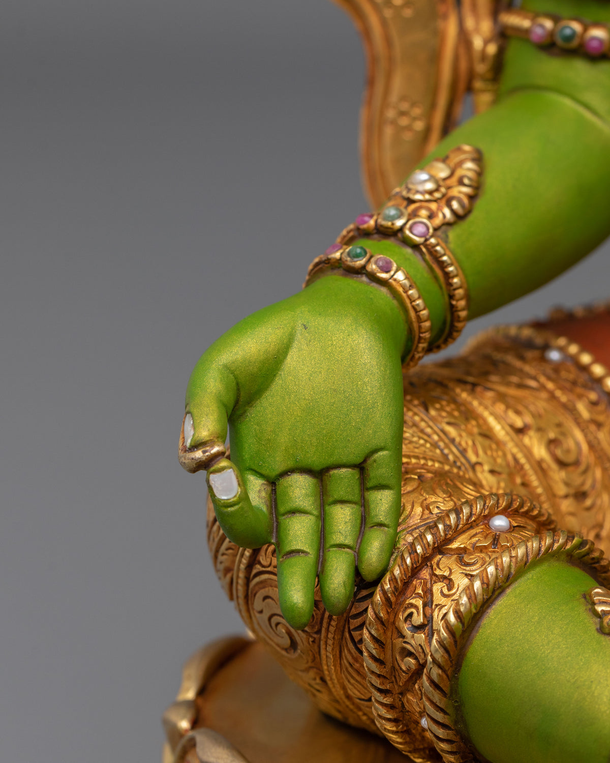Green Tara Statue | Fearless Compassion and Grace