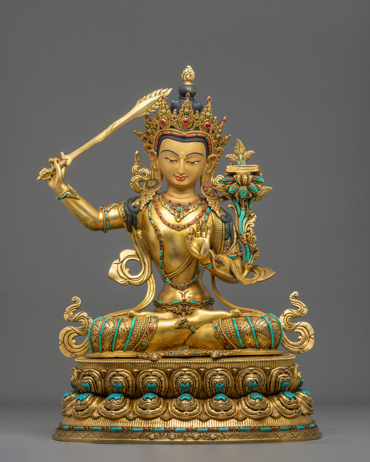 Six Bodhisattva Copper Sculpture Set | A Harmonious Collection of Sacred Art
