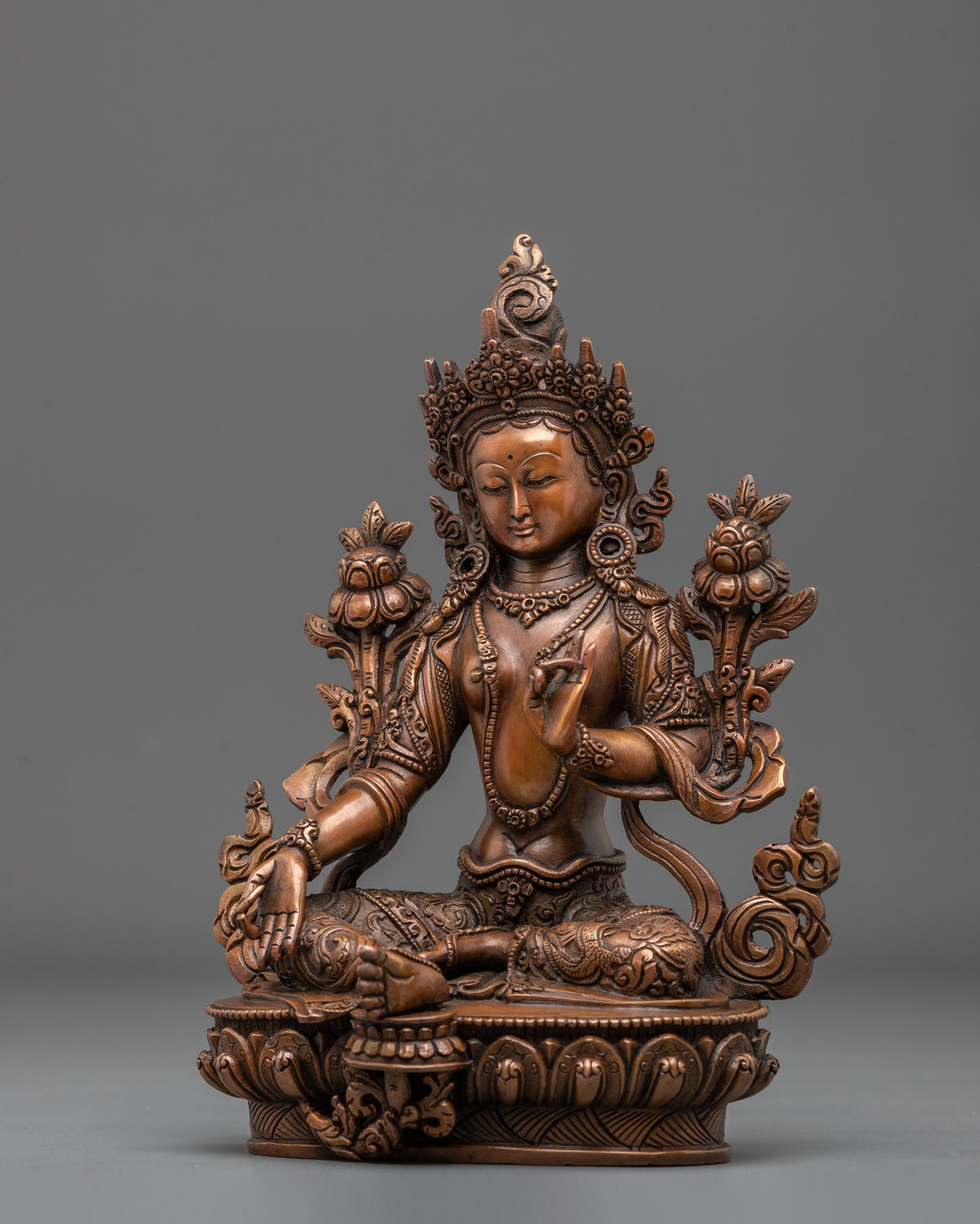 Green Tara Statue | The Grace of Compassion