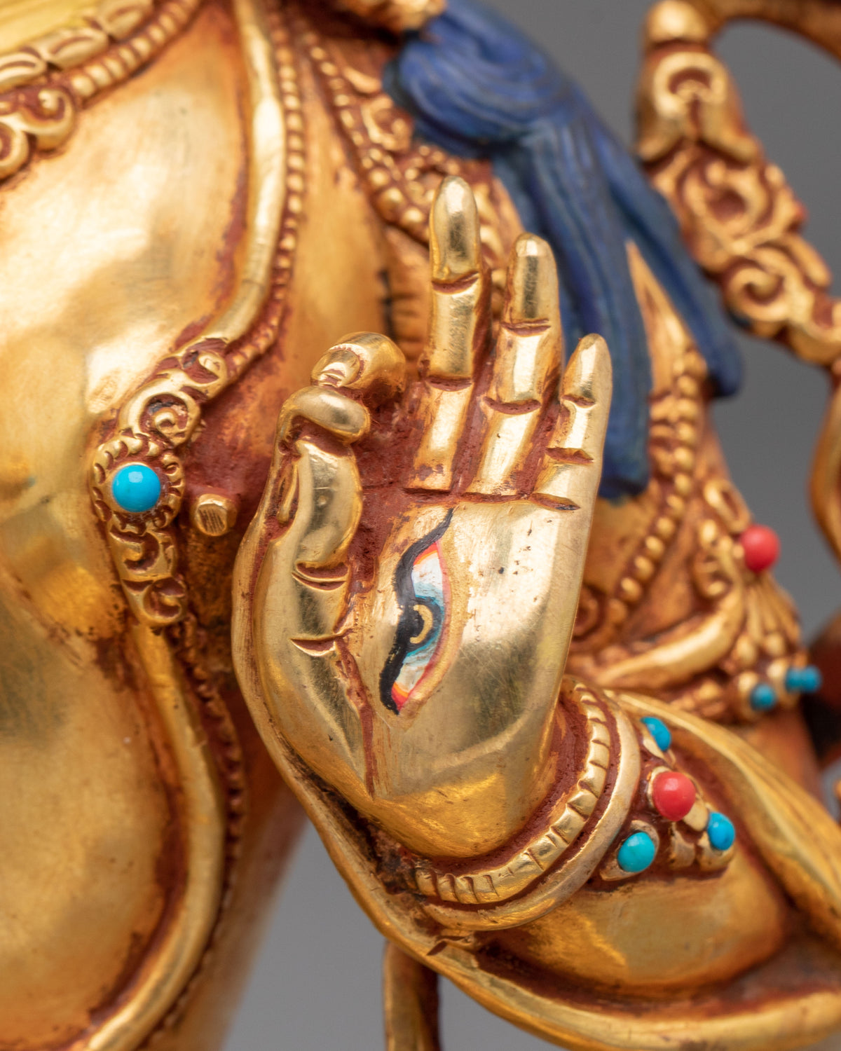 Goddess White Tara Hand Carved Statue | Goddess White Tara Hand Carved Statue
