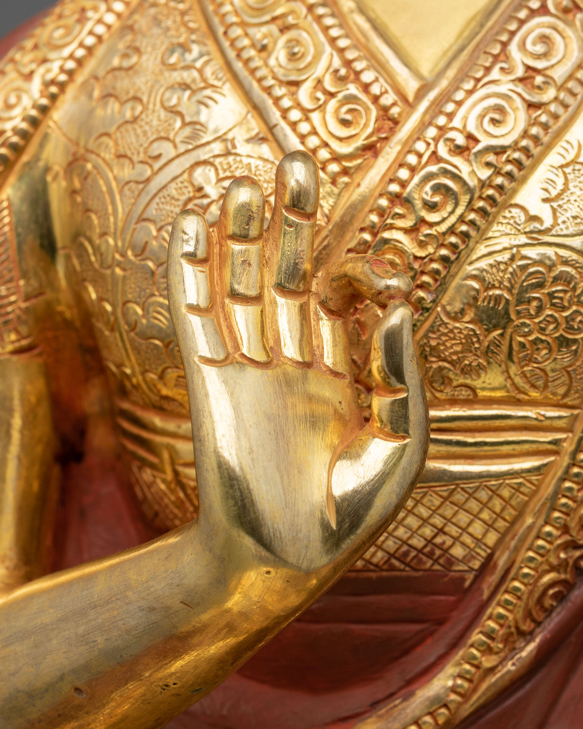 Tsongkhapa with Disciples Statue Set | Master of the Gelug Tradition