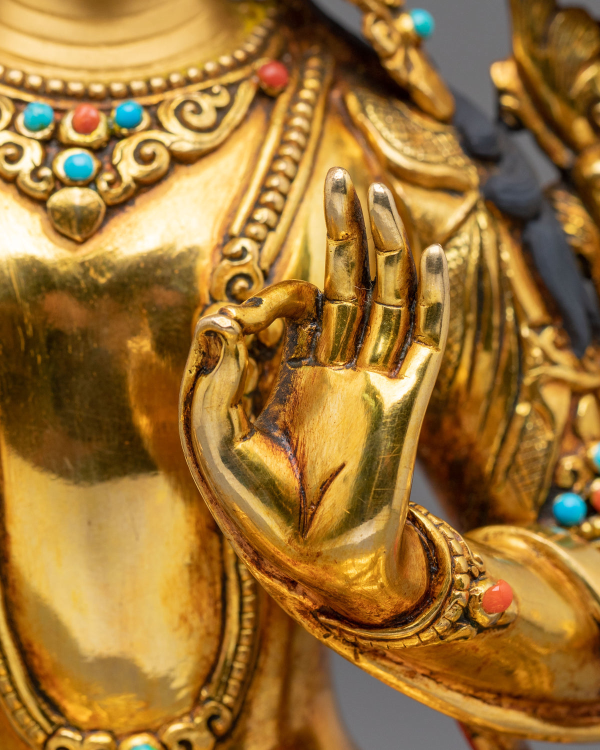 Manjushri Wisdom Sword Buddhist Statue | Handcrafted Buddhist ArtWork