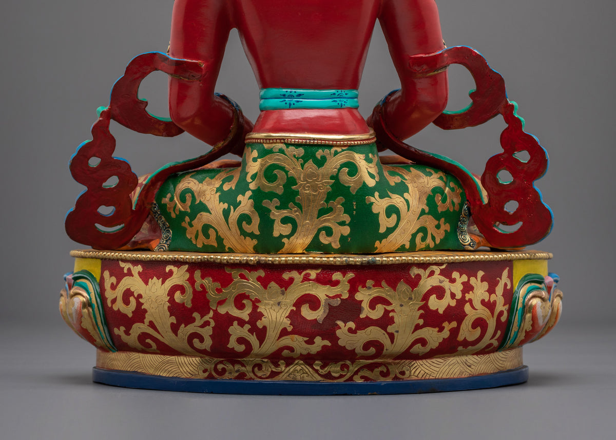 Amitayus Figurine Buddha of Infinite Life | Altar Decor