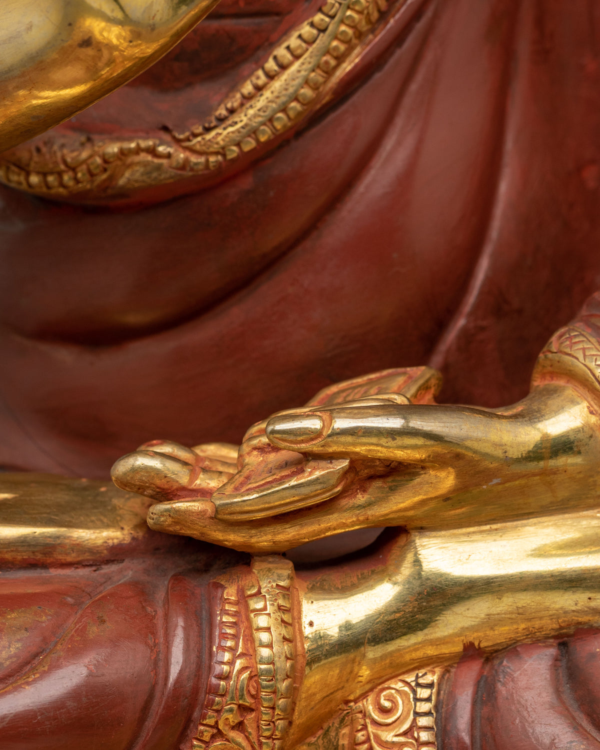 Tsongkhapa with Disciples Statue Set | Master of the Gelug Tradition