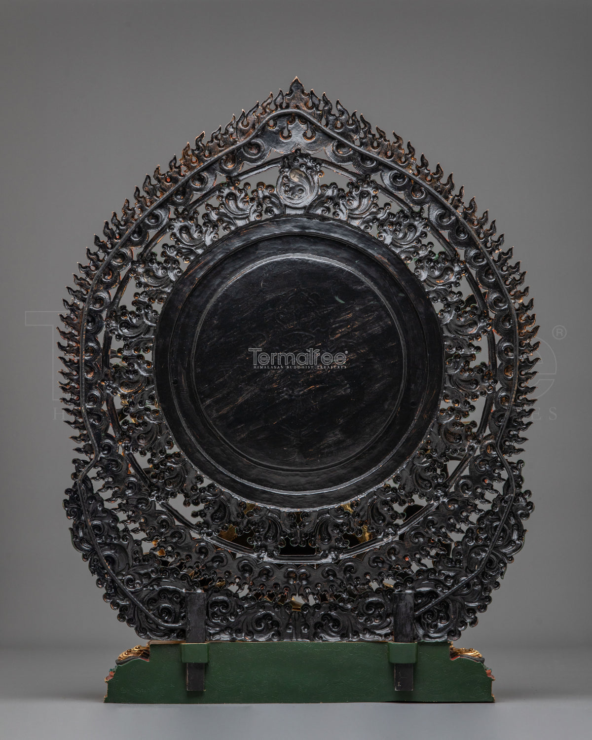 Six-Armed Mahakala Wrathful Guardian Statue | Himalayan Buddhist Shrine Art