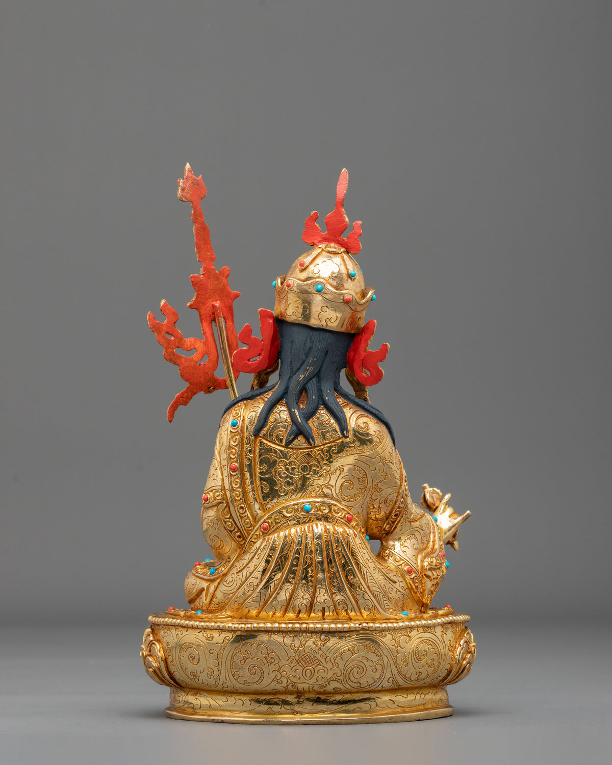 Handmade Guru Rinpoche Himalayan Sculpture