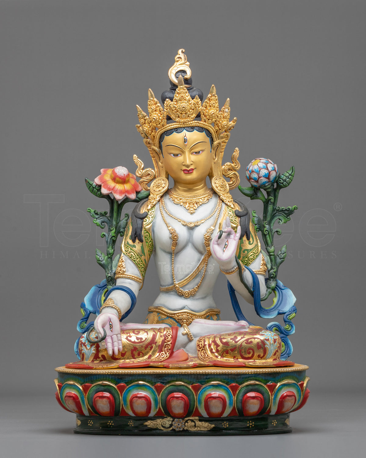 White Tara Sculpture | Compassion and Longevity