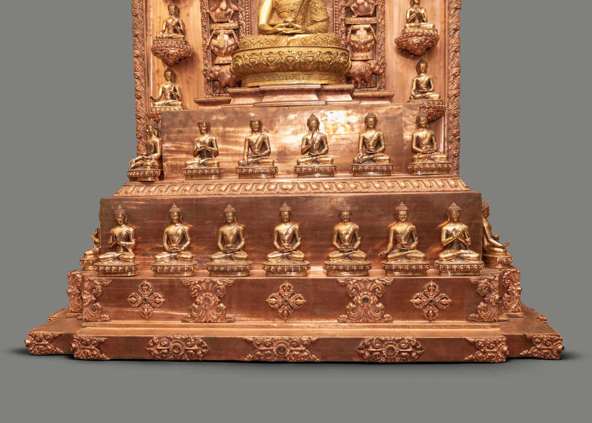 Thirty-Five Confession Buddhas Traditional Buddhist Sculpture