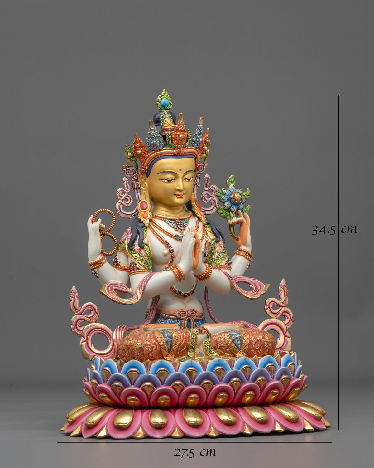 Chenrezig Statue | The Enlightened Expression of Great Compassion