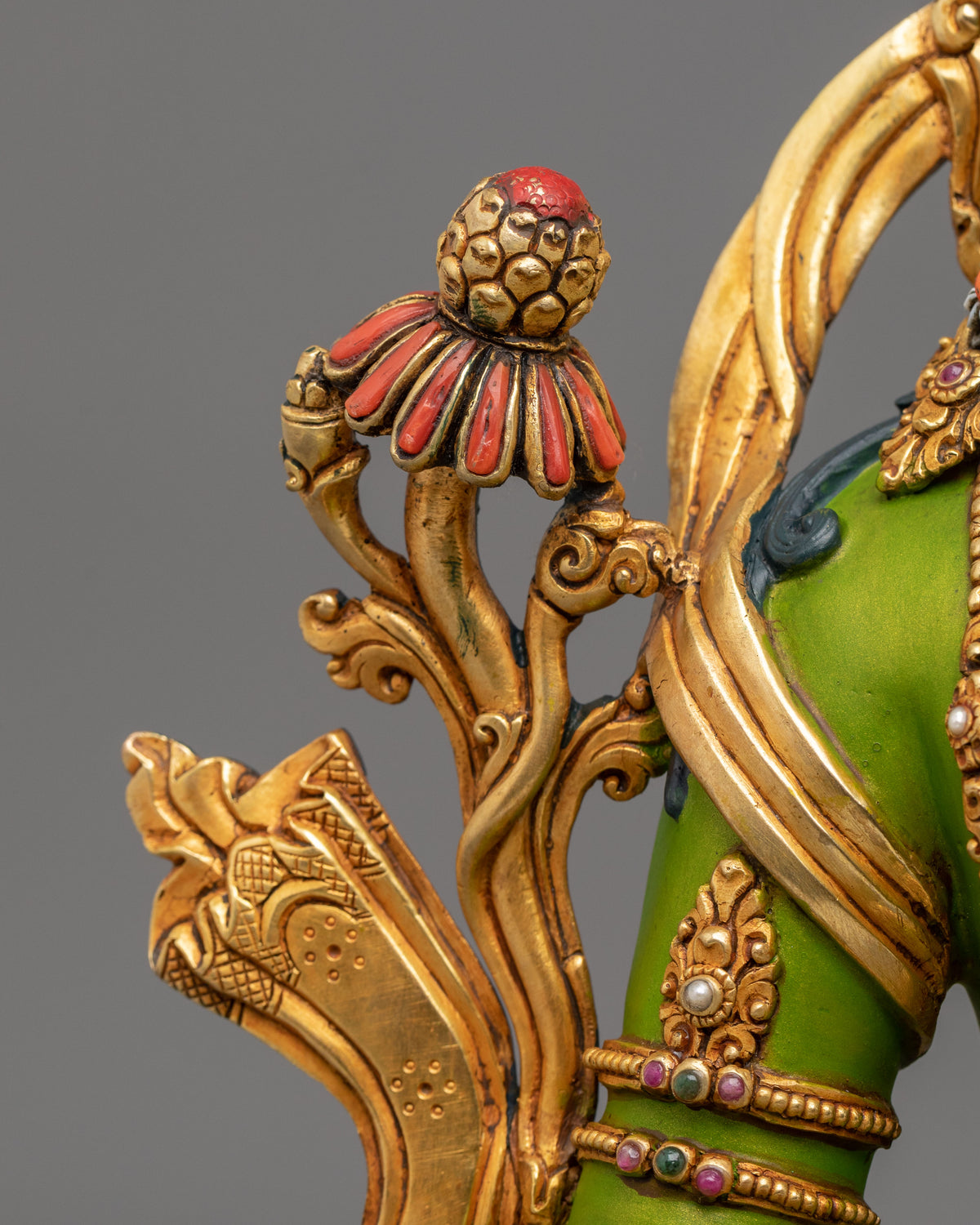 Green Tara Statue | Fearless Compassion and Grace