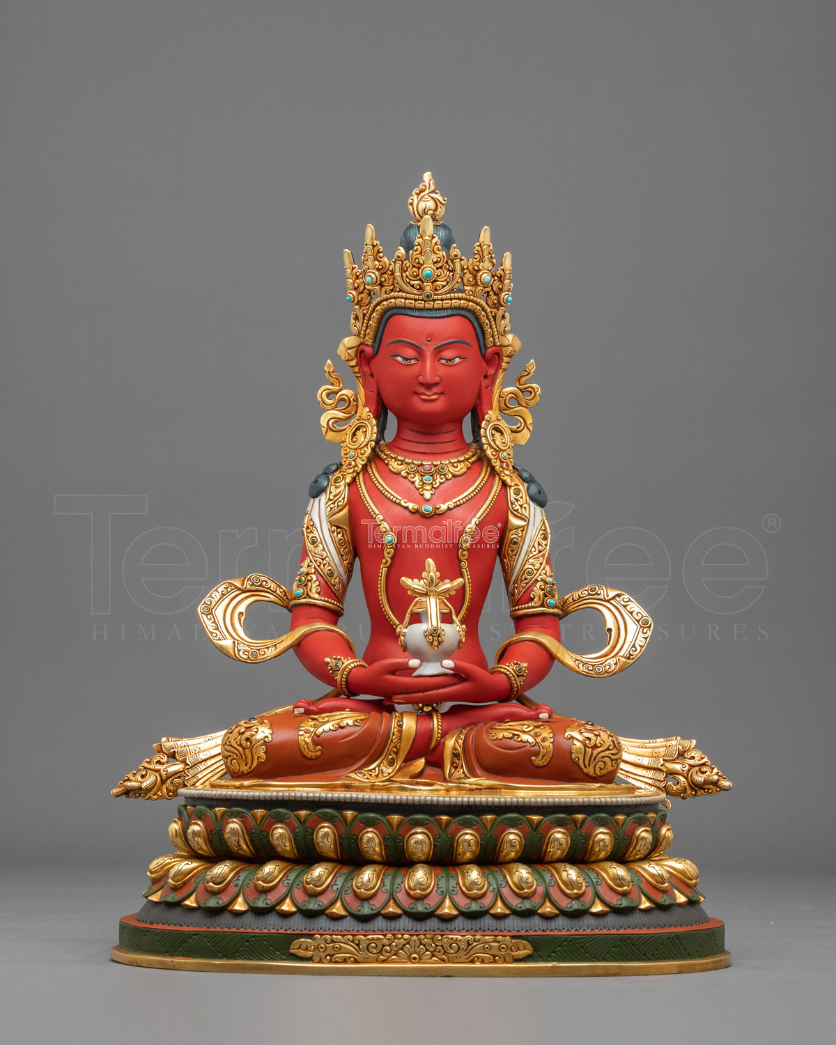 Amitayus Nectar of Life Sculpture | Buddha of Infinite Life and Longevity
