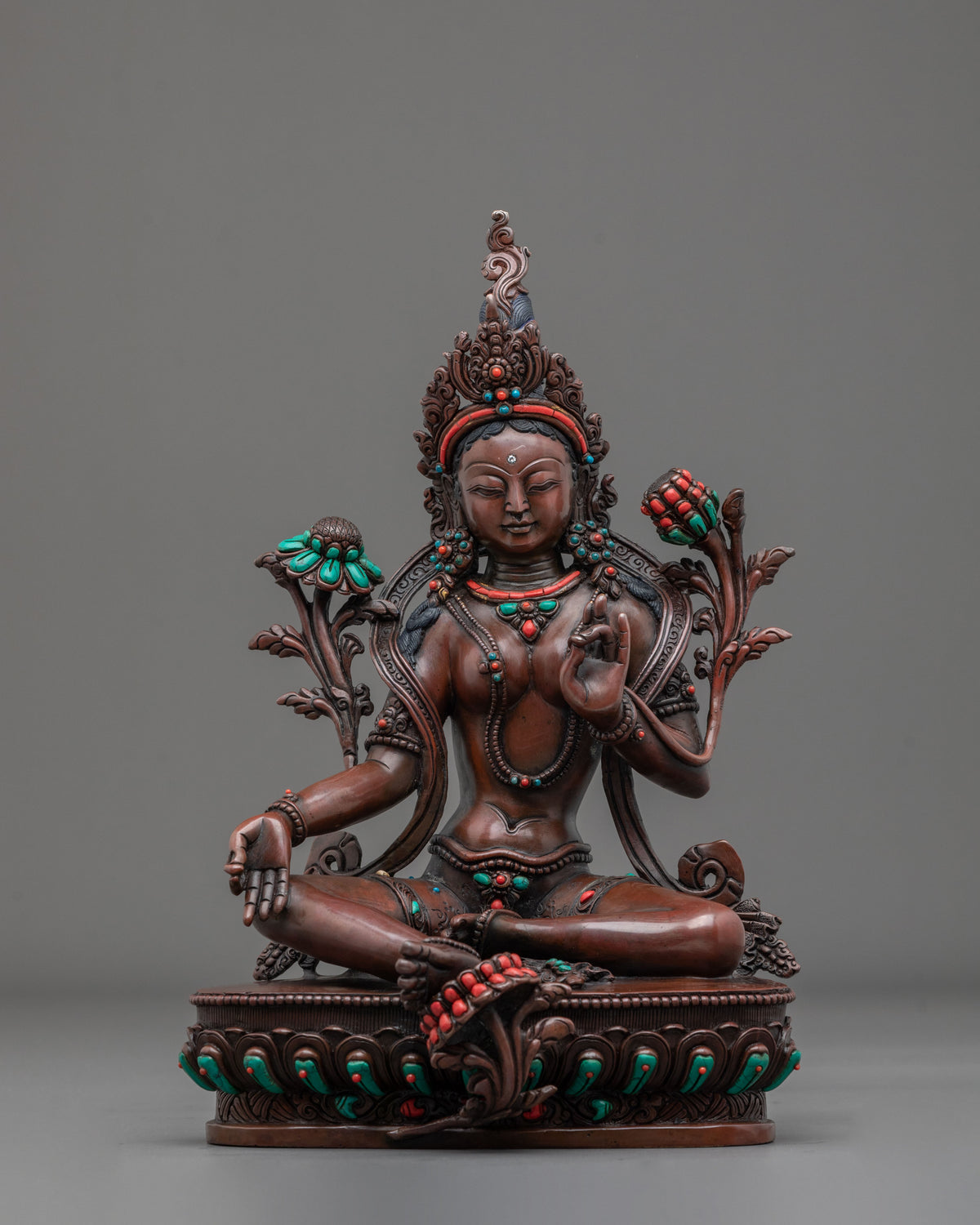 Green Tara Sculpture 