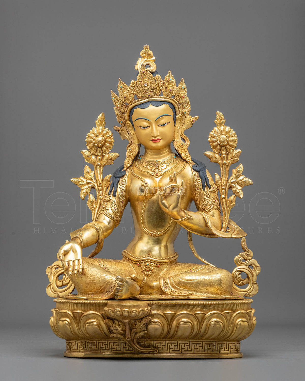 Green Tara Sculpture 