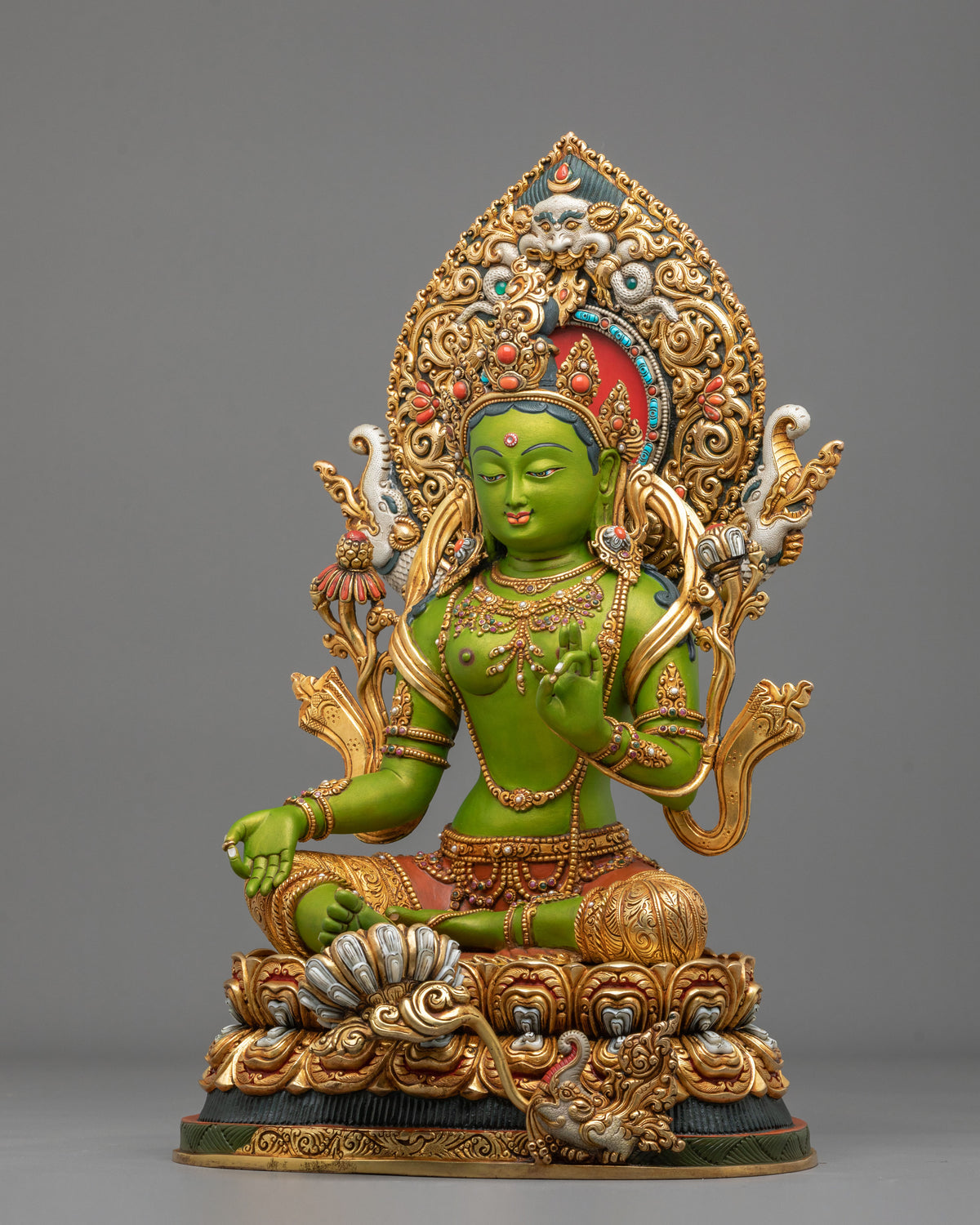 Green Tara Statue | Fearless Compassion and Grace