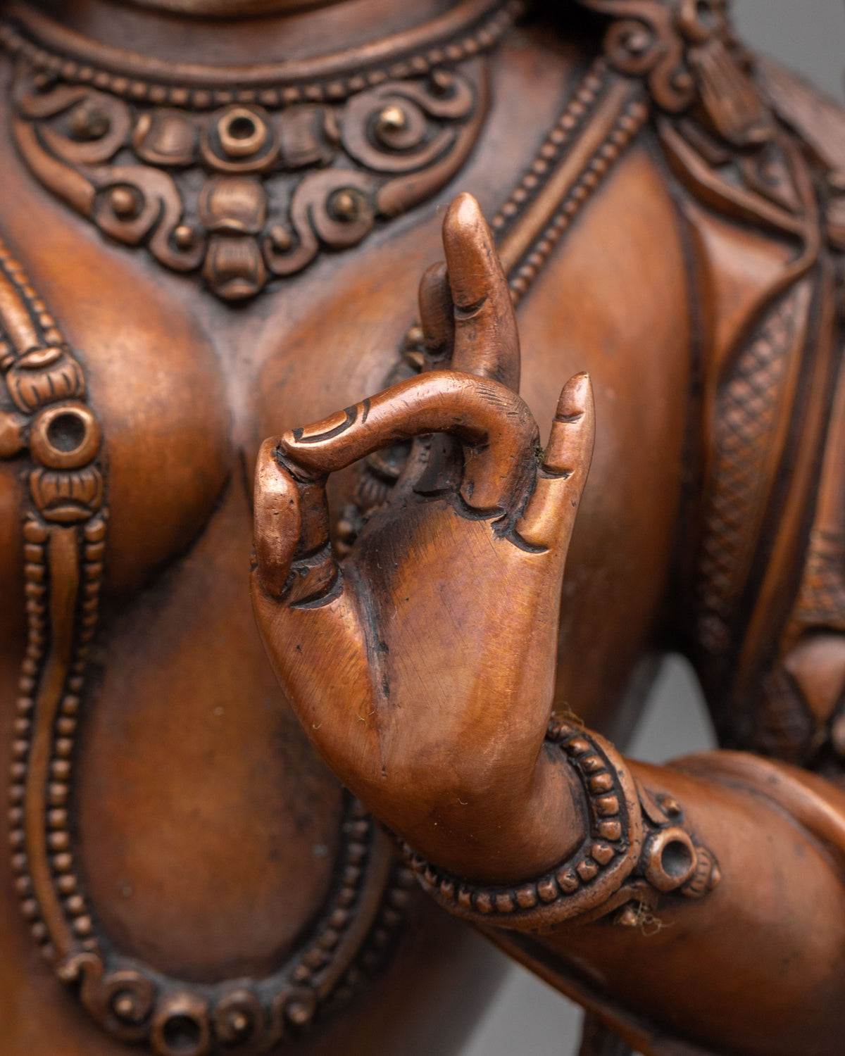 Green Tara Traditional Sculpture | Himalayan Sacred Artwork