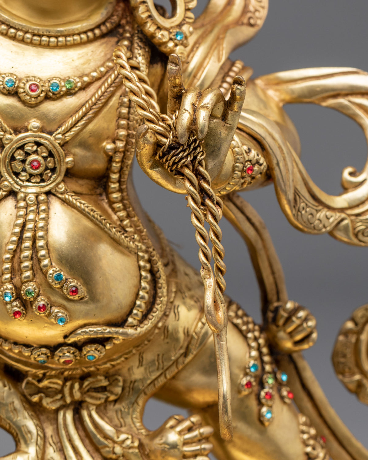 Vajrapani Bodhisattva: Wrathful Wisdom Deity Statue