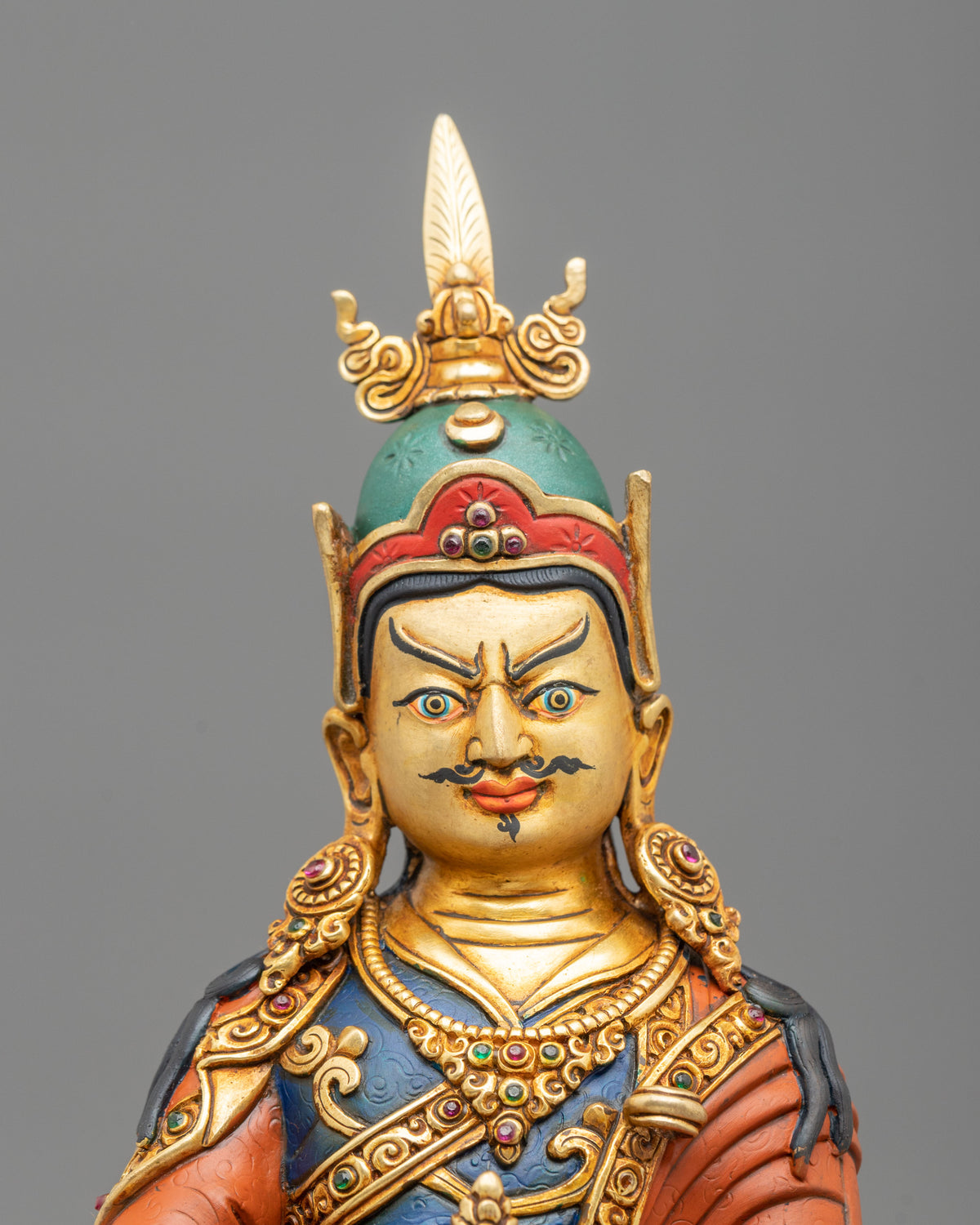 Guru Rinpoche Statue | Traditional Buddhist Artwork