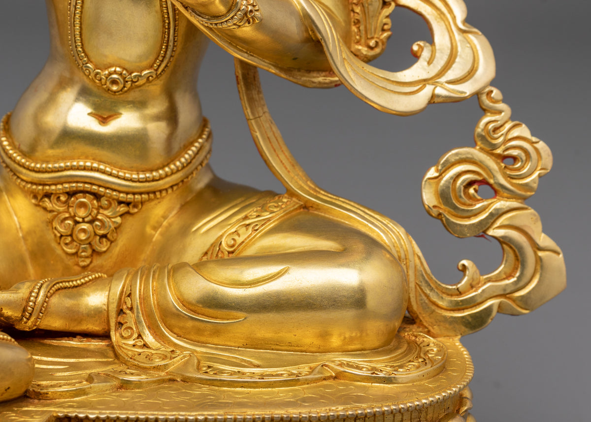 Green Tara Statue: Goddess of Compassion