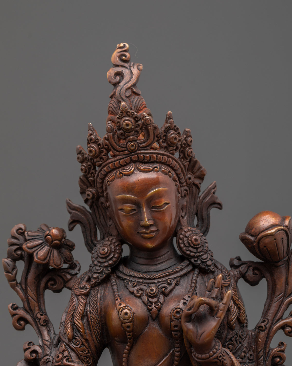 Handmade Green Tara Statue | Mother of Liberation