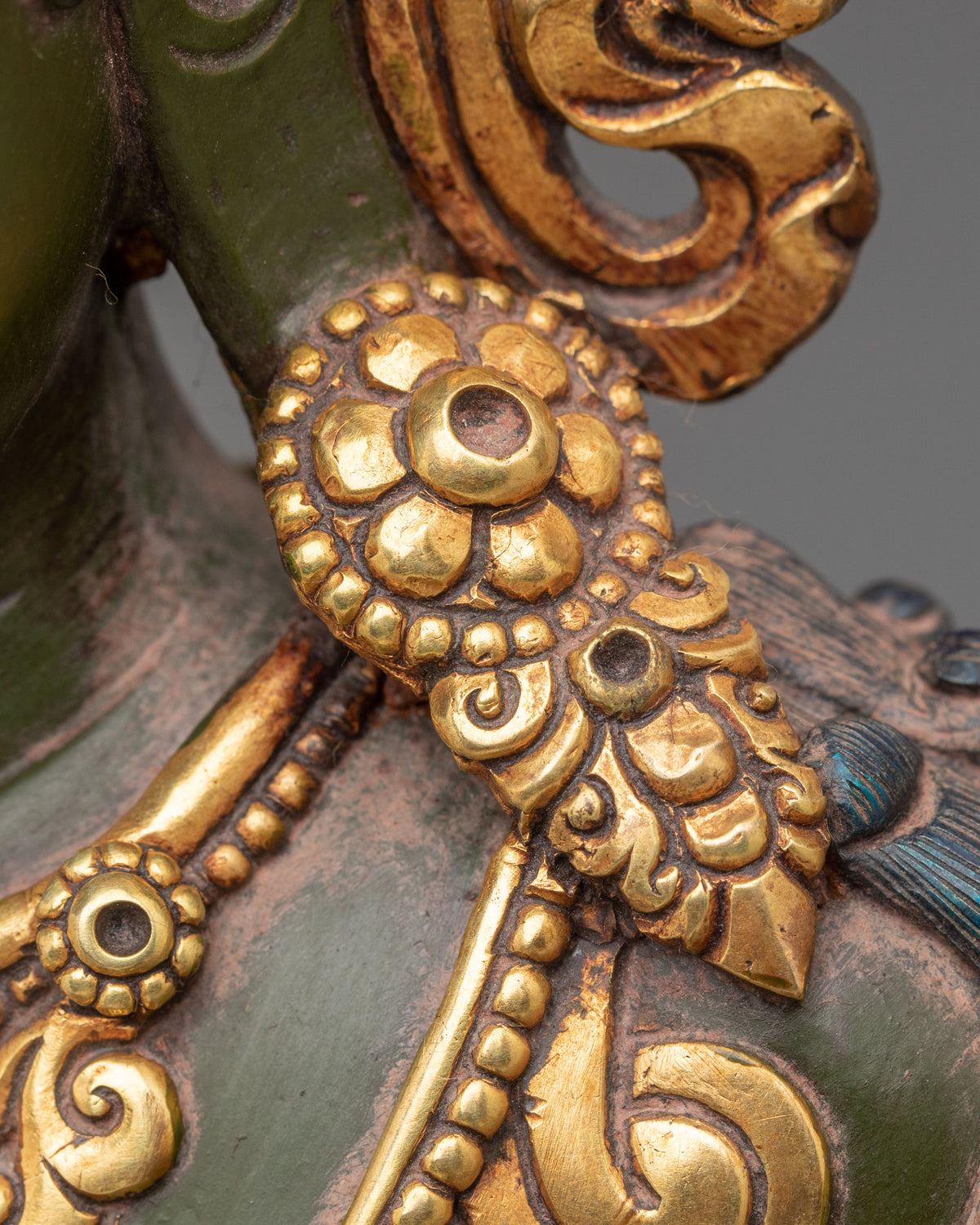 Green Tara Statue | Tibetan Compassionate Guardian