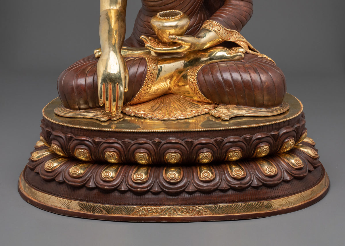 Handmade Shakyamuni Buddha Sculpture for Altar
