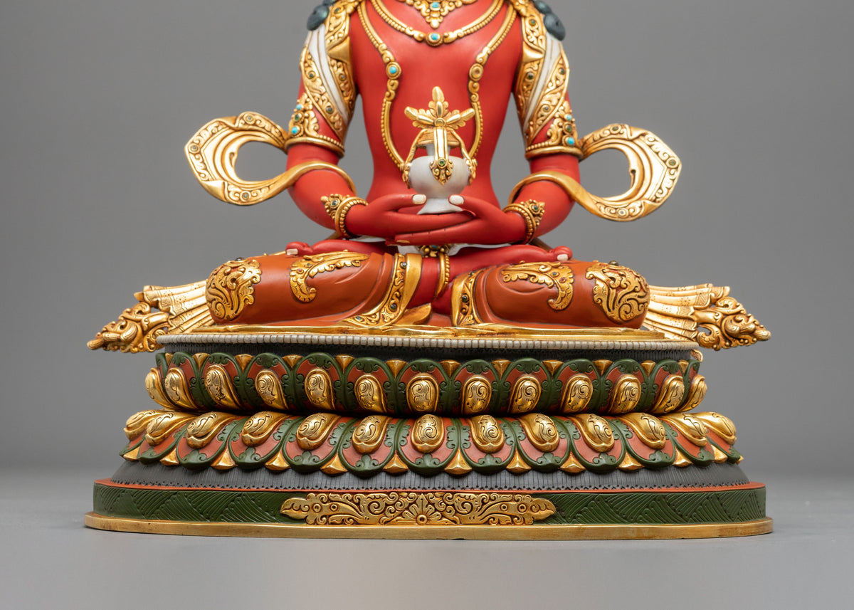 Amitayus Nectar of Life Sculpture | Buddha of Infinite Life and Longevity