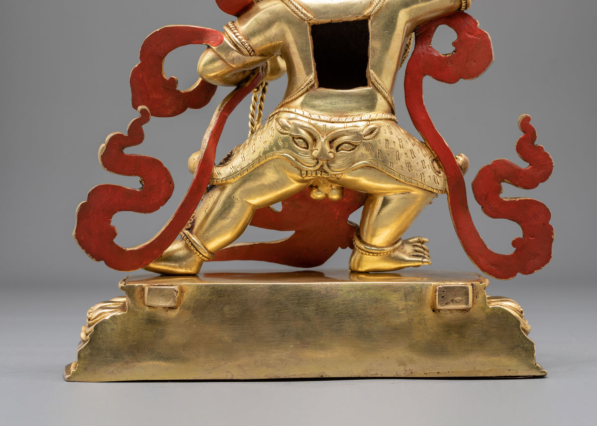 Vajrapani Bodhisattva: Wrathful Wisdom Deity Statue